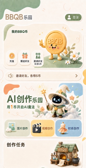 BBQB乐园创作页面